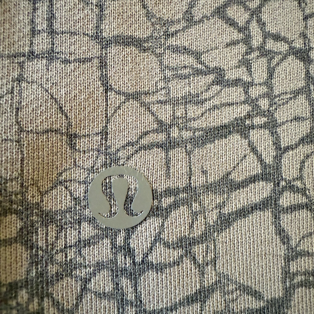 lululemon athletica Gray Patterned Track Pants